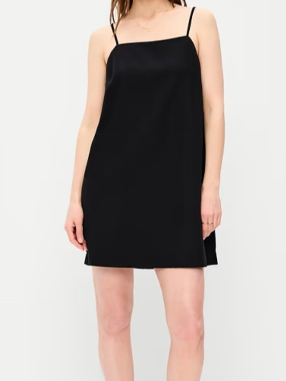 Old Navy Black Spaghetti-Strap Mini Dress